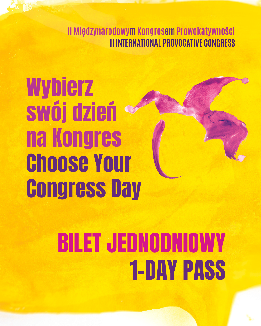 Pakiet Kongresowy - Jednodniowy Stacjonarny / 1-DAY IN-PERSON PASS